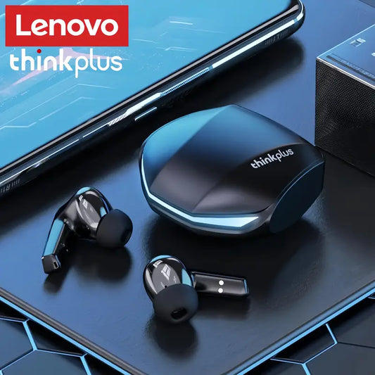 Lenovo GM2 PRO Wireless Earbuds | 30-Hour Battery Life | Bluetooth 5.3 | Dual Mode HD Voice for Gaming